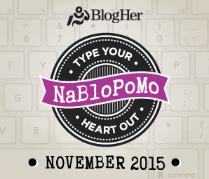 NaBloPoMo November 2015 :)